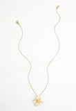 Hope in Bloom Necklace in Misty Rose