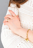 Birds of the Same Feather Gold Ring (Adjustable)
