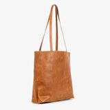 Everyday Tote - Camel Leather