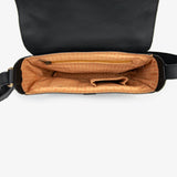 The Maker's Satchel - Black Leather
