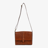 The Maker's Satchel - Brown Leather