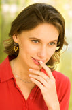 Ada Heart Adjustable Silver Ring