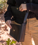 The Maker's Satchel - Black Leather