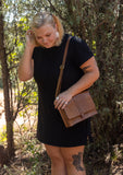 The Maker's Satchel - Brown Leather