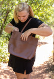 Everyday Tote - Brown Leather