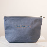 Chandee two zippered Cosmetic/ Pencil bag