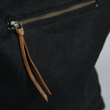 Purnaa Tote Bag - Tan, Teal and Black