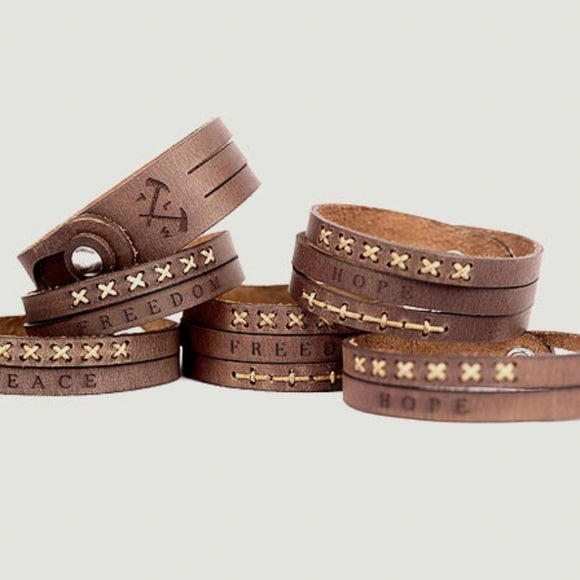 Leather Wristbands Bracelets