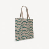 Sage and Green Marble Market Tote