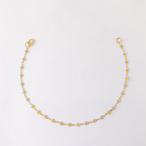 Arise Daisy Necklace- White