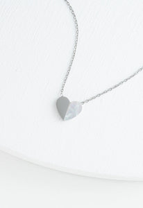 Give Hope Silver Necklace