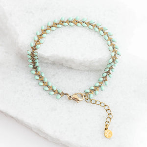 Seeds of Hope Turquoise Bracelet