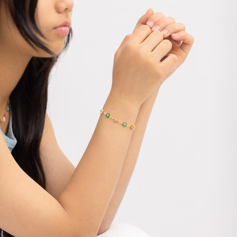 Arise Daisy Bracelet- Multicolor