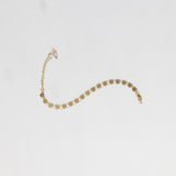 Arise Heart Bracelet- Satin Gold