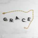 Arise Daisy Necklace- White