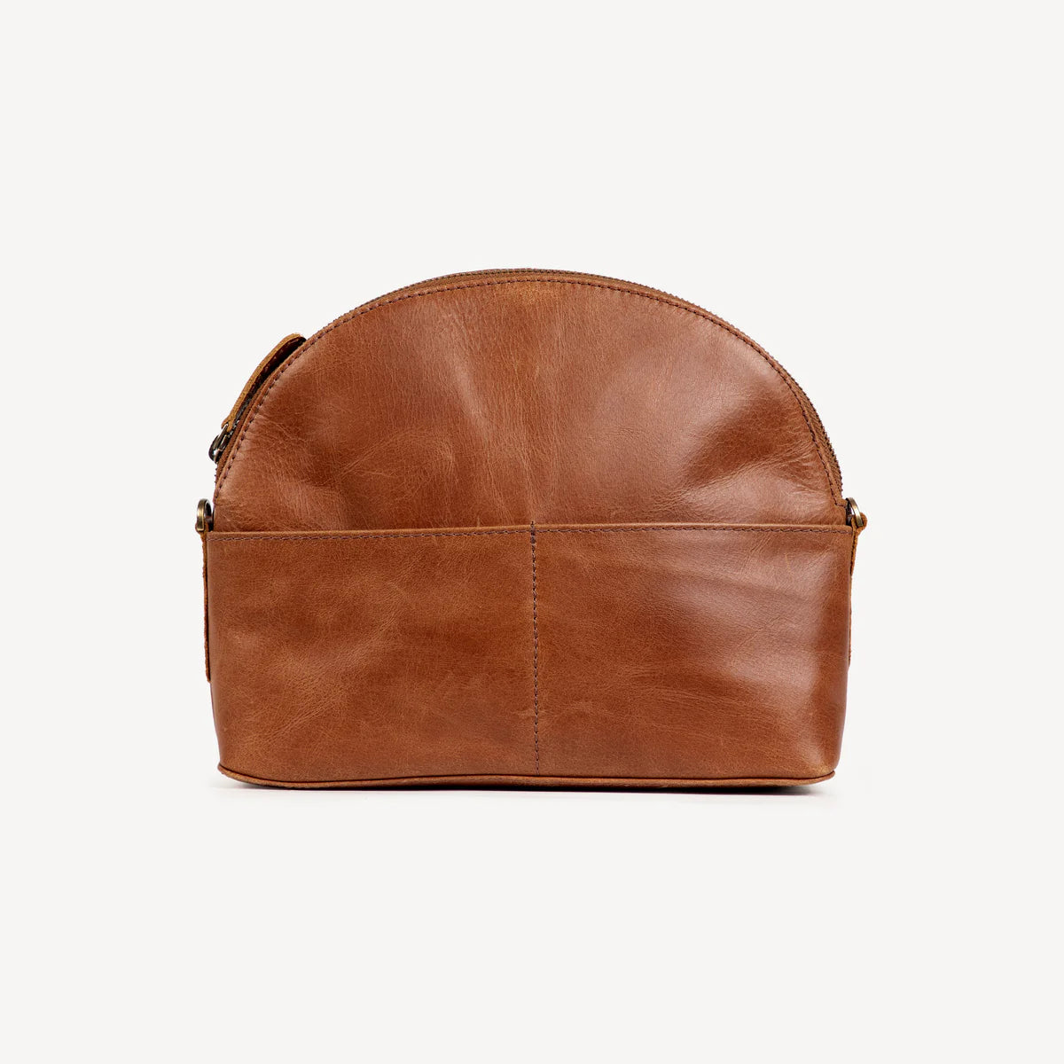 Halfmoon Crossbody - Chocolate Brown | Kairos Traders