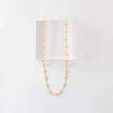 Arise Daisy Necklace- White