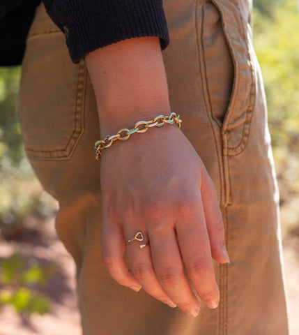 Kindred Hope Chain Blues Bracelet