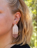 And The Sun Will Rise Feather Earrings