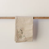 Embroidered Tea Towel's - Elephant - Gecko
